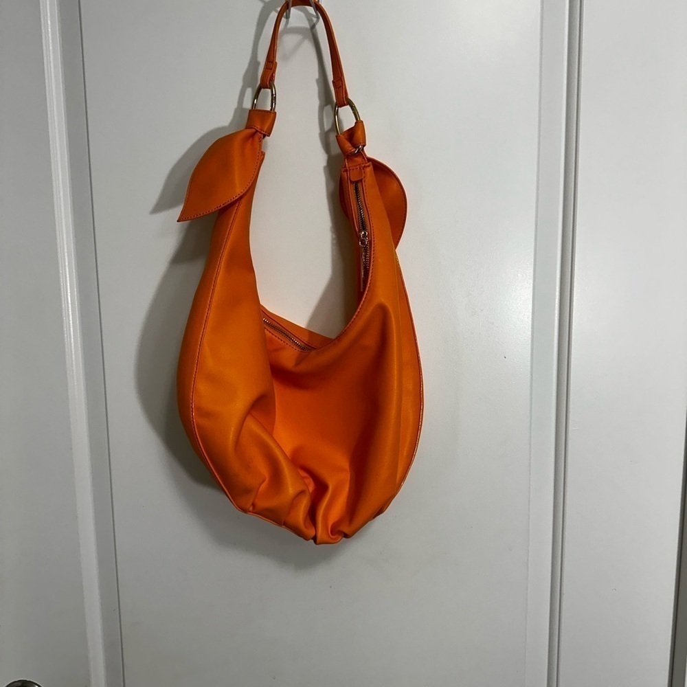 House of Want Orange Slouch Bag